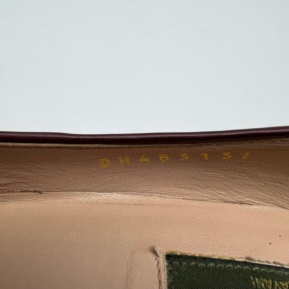 VALENTINO Patchwork Camo Pointed Toe Pump size EU 37 US 7 Wine Camo Print Heels - Picture 11 of 14